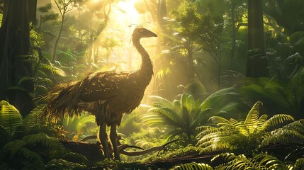 The moa were large, flightless birds native to New Zealand, belonging to the order Dinornithiformes. These birds, now extinct, were herbivorous and roamed the forests, grasslands, and shrublands. Ther