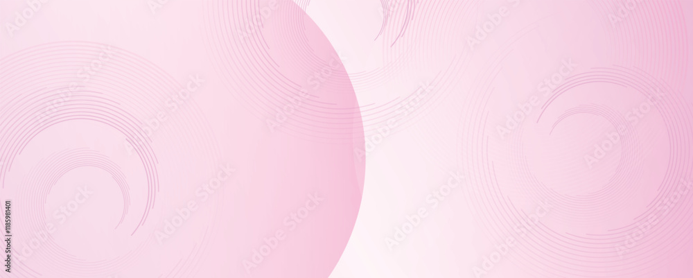 Poster gradient abstract background with circular line patterns. wave lines pattern for banner. line art st