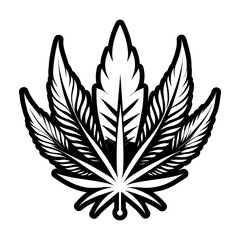 A solid style icon of herb