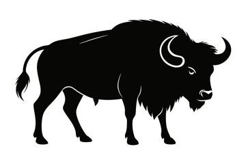 buffalo  silhouette vector