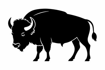 buffalo  silhouette vector