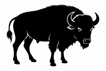 buffalo  silhouette vector