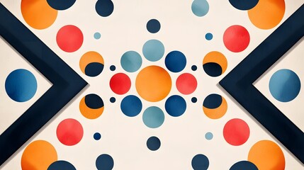 Vibrant Ethnic Infused Pop Art with Bold Watercolor Patterns and Splashes