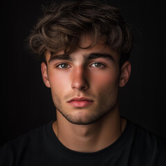 Fototapeta premium photo of a middle aged man smiling into the camera. white background