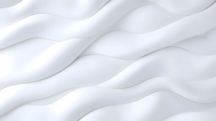 Obraz premium Ergonomic Latex Mattress with Quilted Top on Clean White Background for Advertising