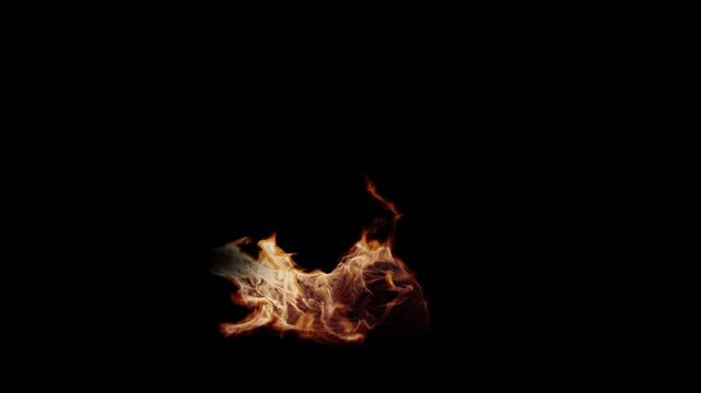 4K Fire Burst with Alpha Channel -  perfect for motion graphics, cinematic effects, or dynamic transitions. Enhance your creative work with this vivid and versatile fire effect.