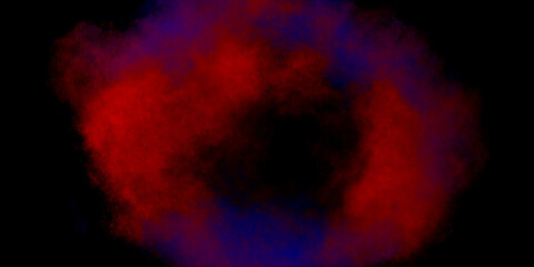 burning fire in the dark