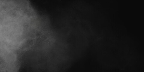 smoke on black background