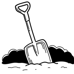 shovel and spade