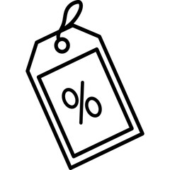 Price Tag Line Icon