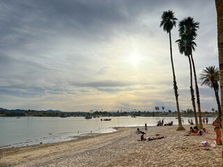 Lake in Lake Havazu, Arizona USA