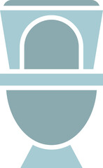 Wc Toilet Bowl Icon
