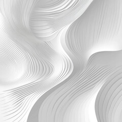 Intricate wave patterns create a modern aesthetic in a light-filled space