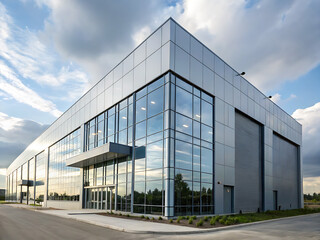 Obraz premium Modern Warehouse Exterior Pictures, Images and Stock Photos.