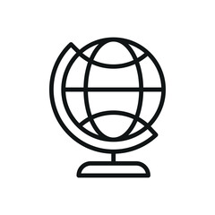 Globe icon vector design templates simple and modern