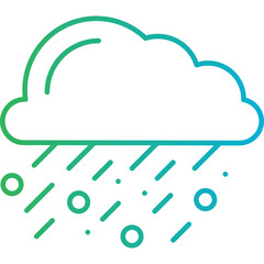 Hail icon single vector illustration