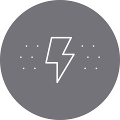 Storm Warning icon single vector illustration