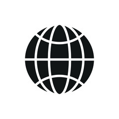 Globe icon vector design templates simple and modern