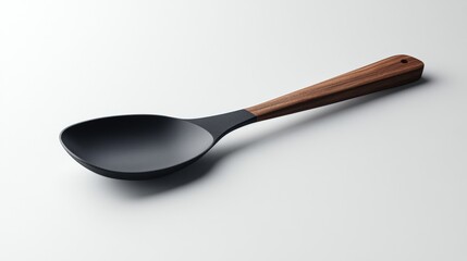 Spatula on white background