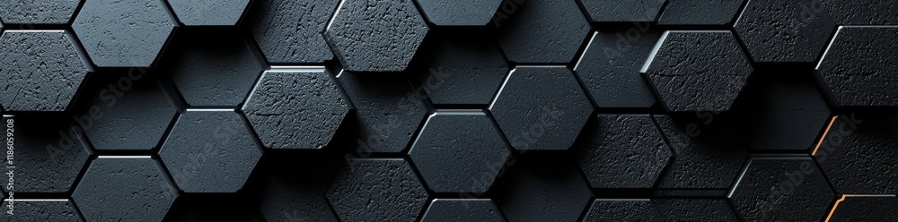 Poster light, bright, clean minimal hexagonal grid pattern with random waving motion on a pure white archit
