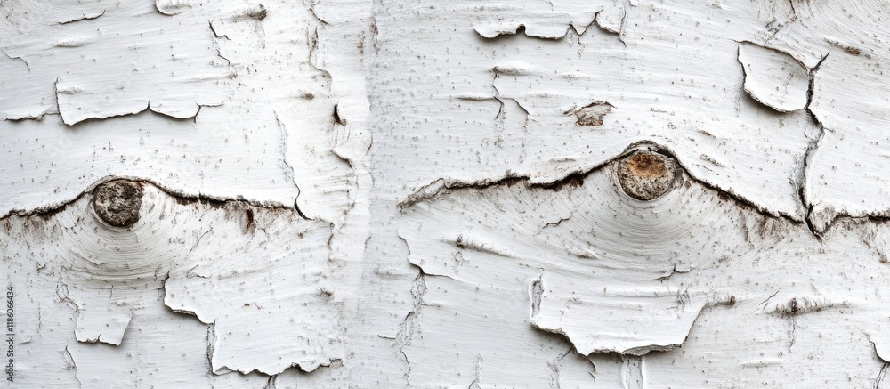 Fototapete macro texture background of white birch bark. with copy space image. place for adding text or design
