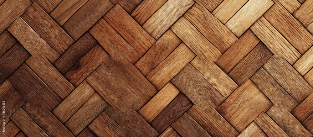 Poster cinnamon parquet as a textured background. with copy space image. place for adding text or design