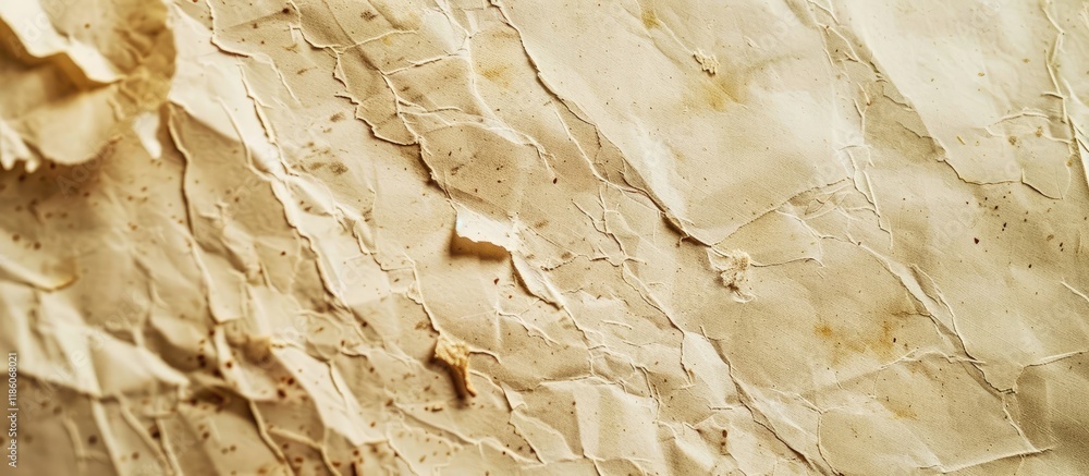 Poster textured old dirty grainy paper featuring natural fiber elements. with copy space image. place for a