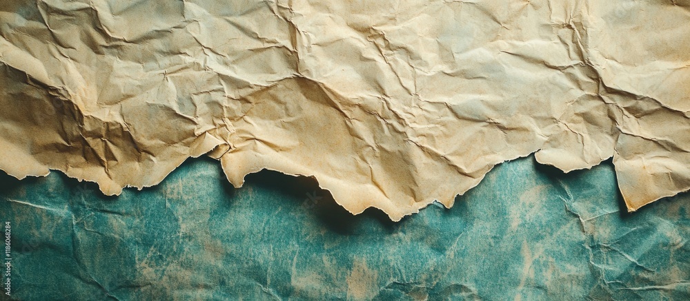 Aufkleber textured vintage paper background featuring a quirky design. with copy space image. Place for adding text or design