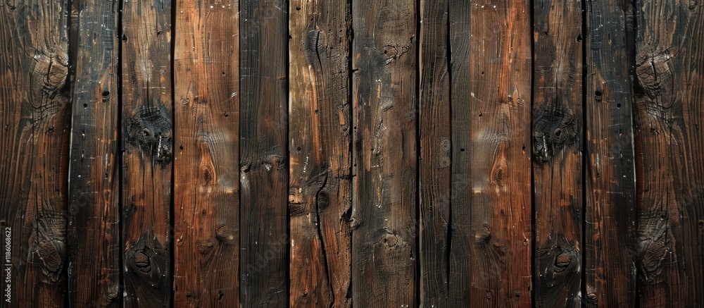 Fototapete aged wooden backdrop or texture. with copy space image. place for adding text or design
