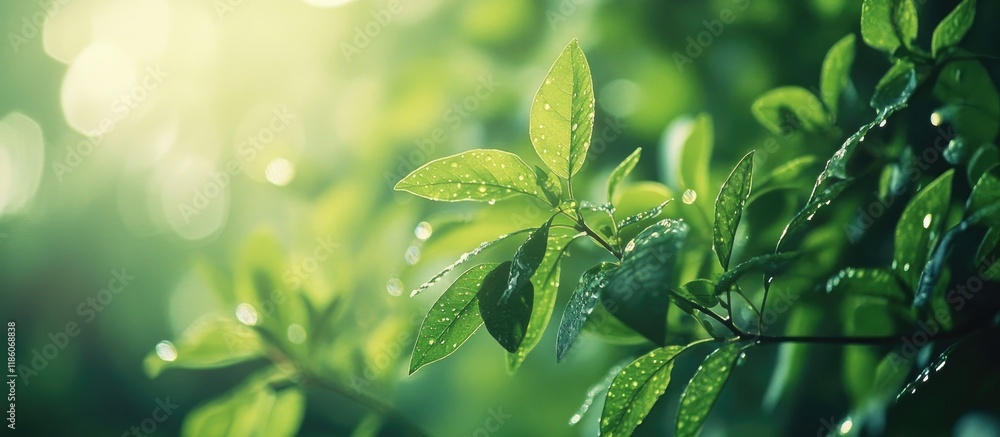 Poster plant life in the countryside. with copy space image. place for adding text or design