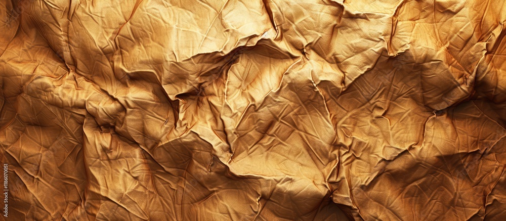 Fototapete brown wrinkled background. with copy space image. place for adding text or design