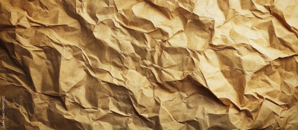 Poster crumpled paper texture backdrop. with copy space image. place for adding text or design