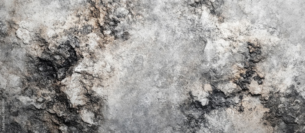 Poster Natural stone texture Background of gray granite. with copy space image. Place for adding text or design