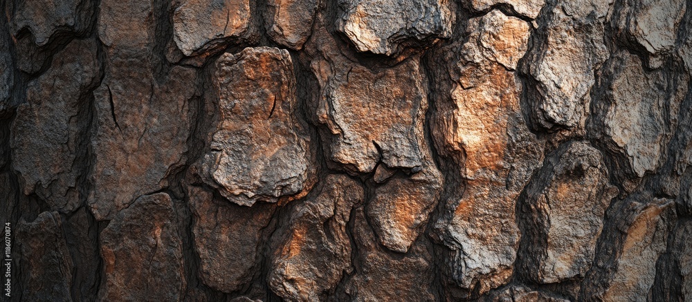 Leinwandbilder tree bark surface. with copy space image. Place for adding text or design