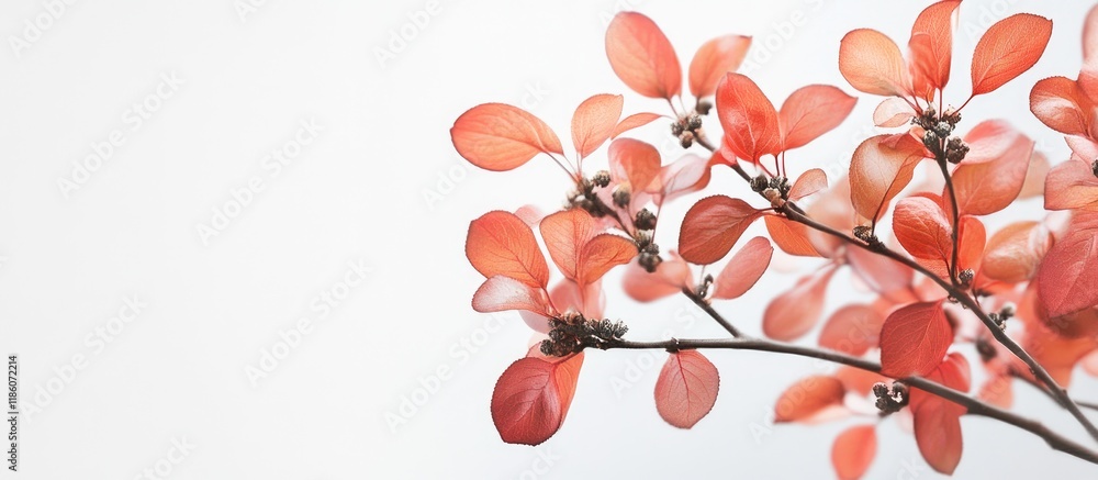 Poster cornus ormonde. with copy space image. place for adding text or design