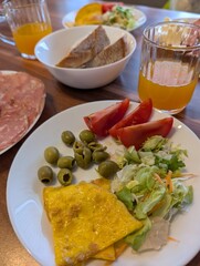 small healthy dinner