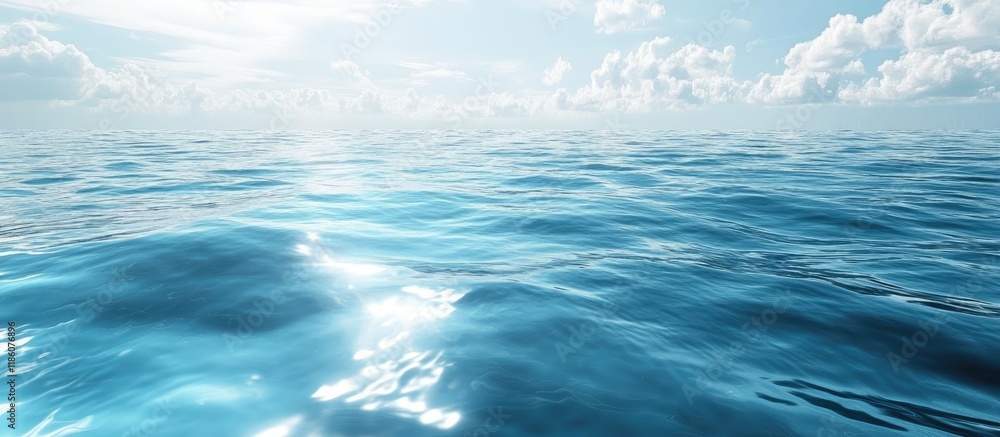 Poster Beautiful and straightforward background of water. with copy space image. Place for adding text or design