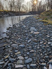 nice rocks in the river