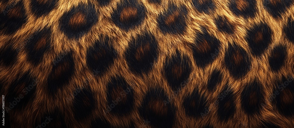 Aufkleber texture background of genuine leopard fur. with copy space image. Place for adding text or design