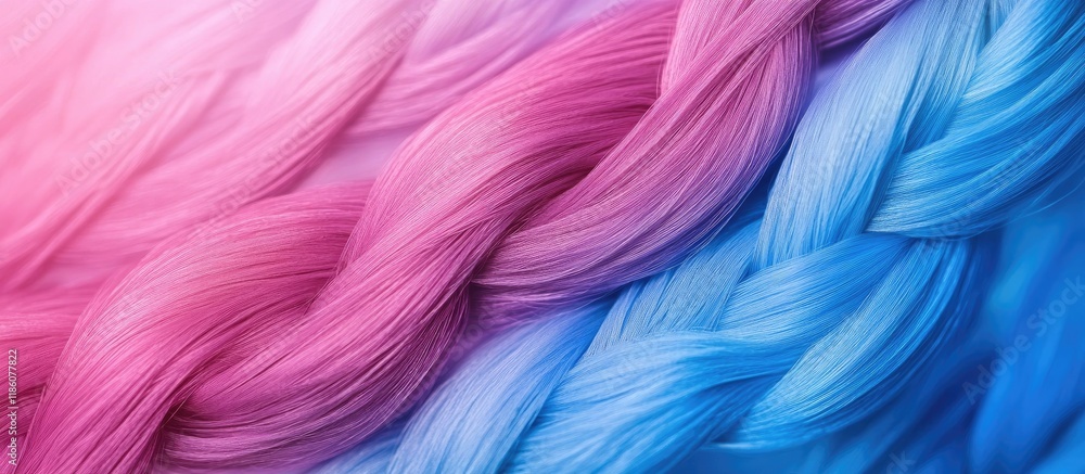 Fototapete background texture pink and blue background colors braided texture vacant. with copy space image. pl