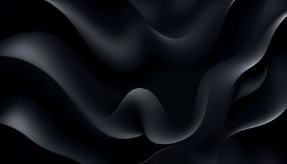 Obraz premium Smoke on black AI