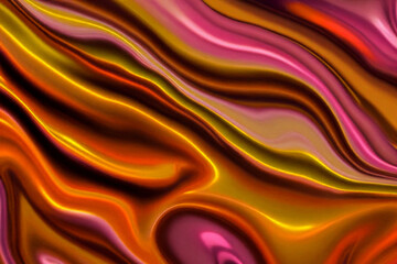 Fototapeta premium GModern fluid art Abstract colorful background with swirl of acrylic pouring paints