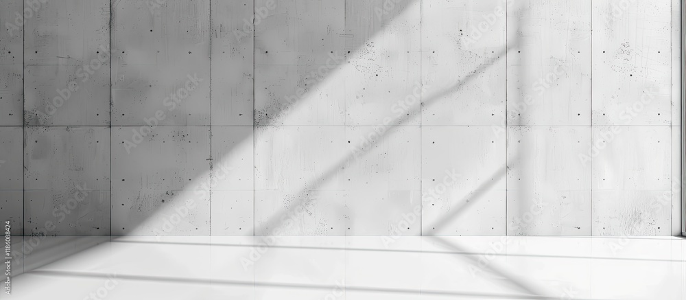 Leinwandbilder smooth white concrete wall texture background. with copy space image. place for adding text or desig