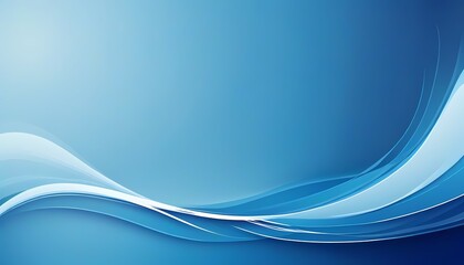 Obraz premium abstract blue wave background