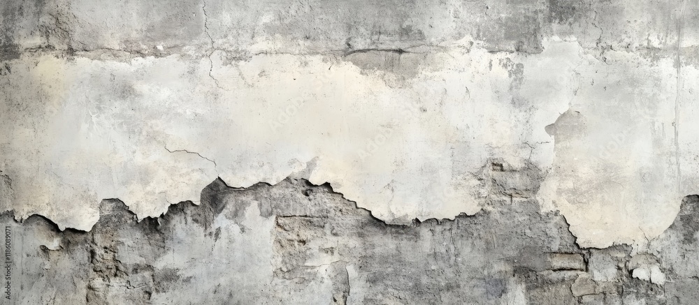 Leinwandbilder aged gray wall abstract vintage gray backdrop textured old concrete plaster cracks. with copy space 