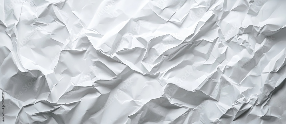 Fototapete crumpled paper texture backdrop. with copy space image. place for adding text or design