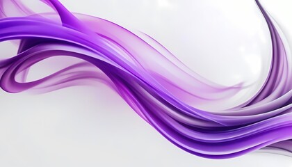 Naklejka premium abstract background with waves, Violet background ai