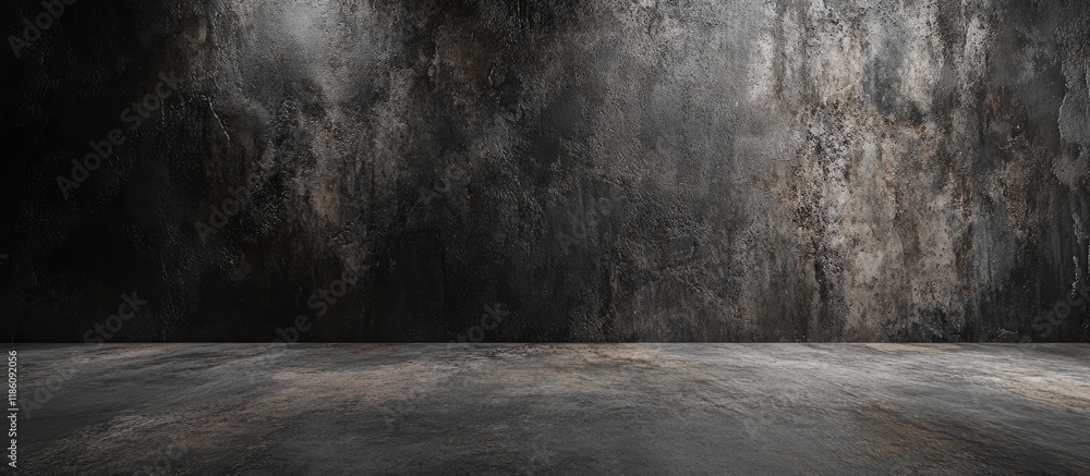 Poster dark cement wall. with copy space image. place for adding text or design