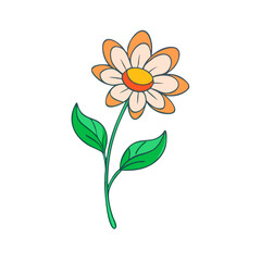 flower blooming vector icon, singles awareness vector illustration - simple illustration of flower blooming perfect for logos, and self love -themed designs.