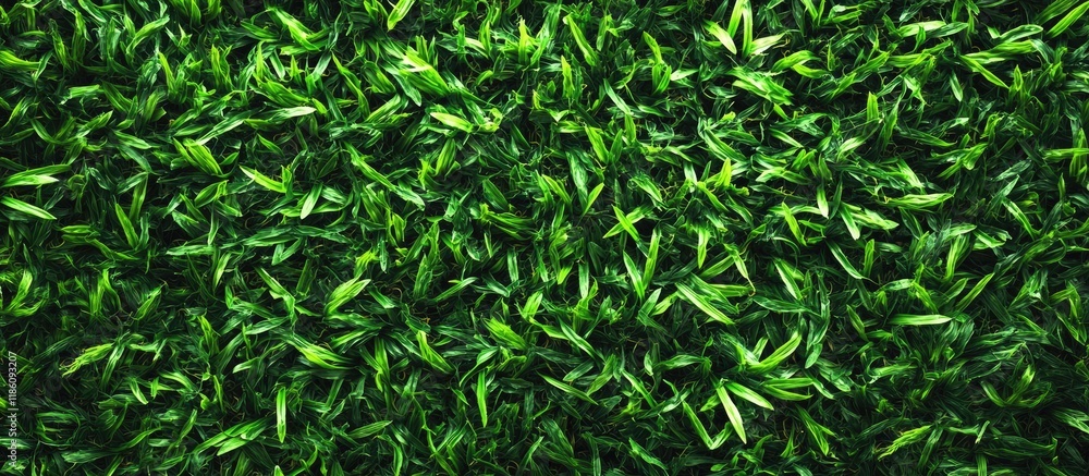 Poster The texture of the artificial green grass is quite lovely making it an excellent choice for a background. with copy space image. Place for adding text or design